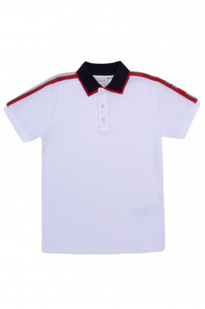 Polo with embroidered logo, zdjęcie 1 Polo with embroidered logo od Gucci Kids